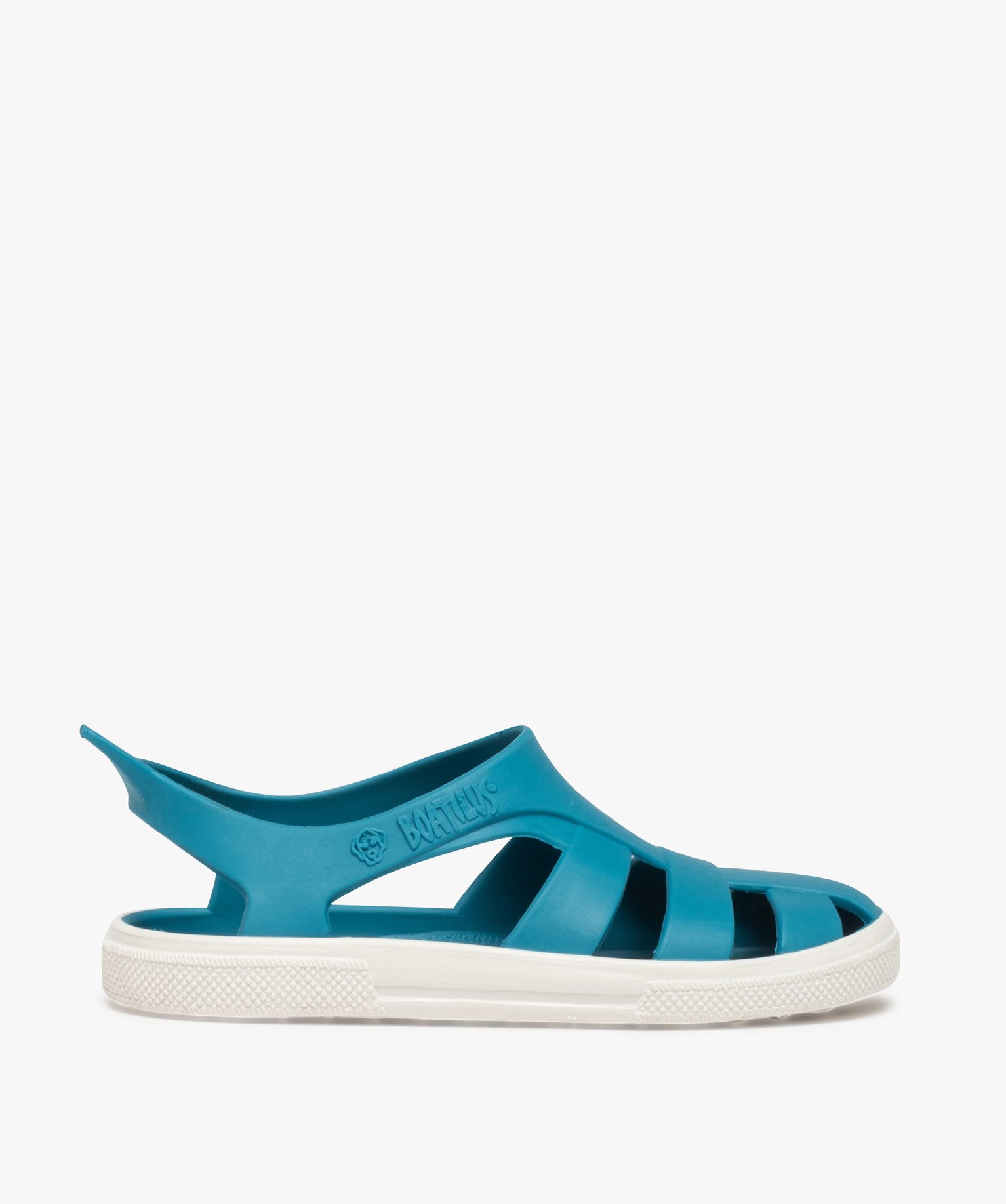 Sandales de plage fille extra souples - Boatilus bleu | GEMO