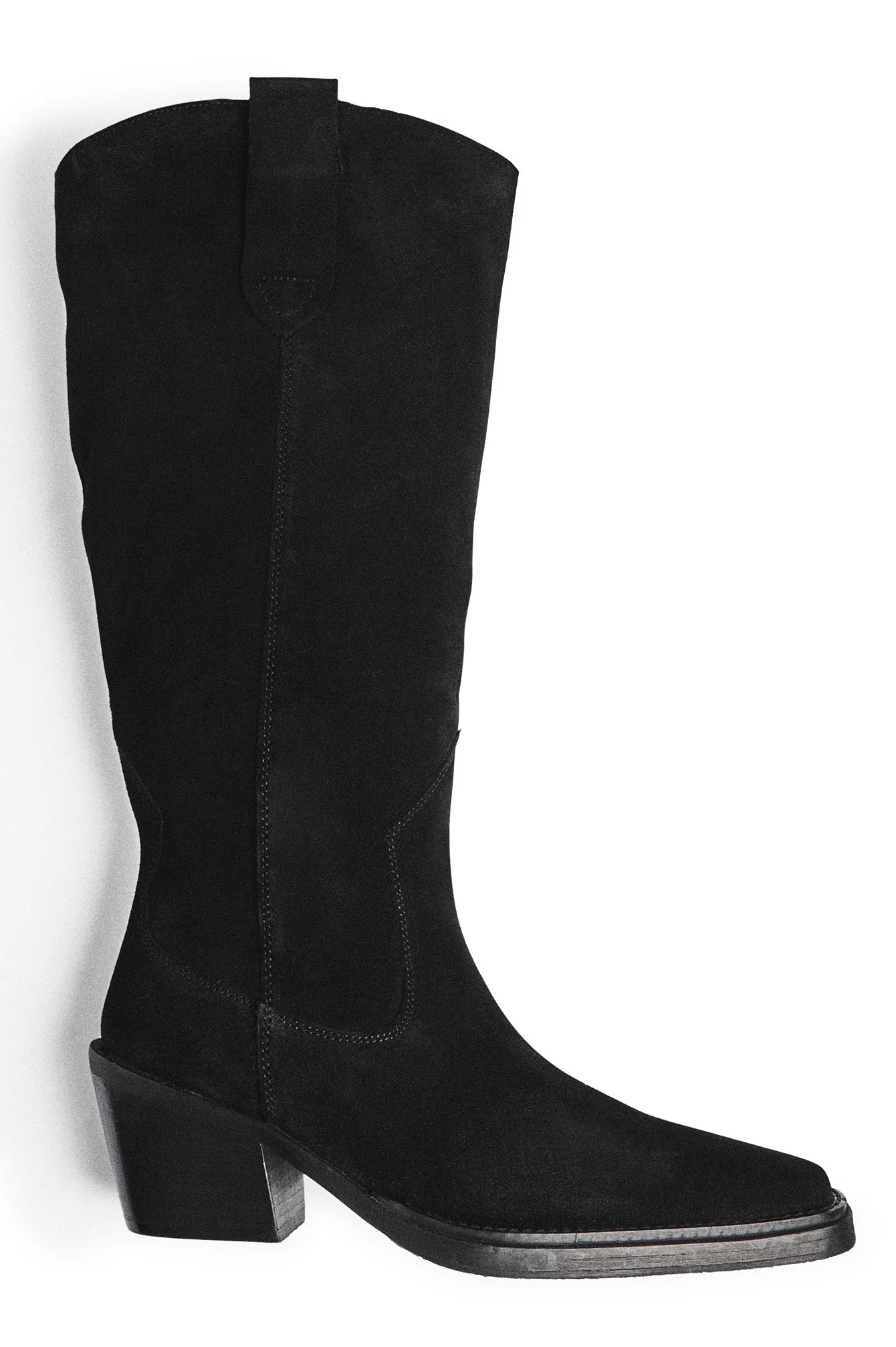 Cowboy-Stiefel aus Wildleder