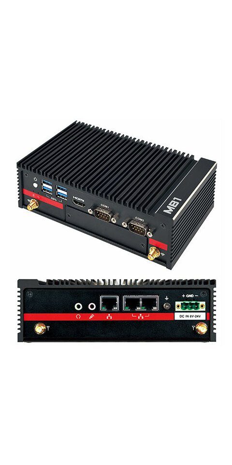 Mitac Mitac MB1-10AP-N4200 (Intel Apollo Lake N4200 4x 2.5Ghz, 3x LAN, 2x RS Mini-PC
