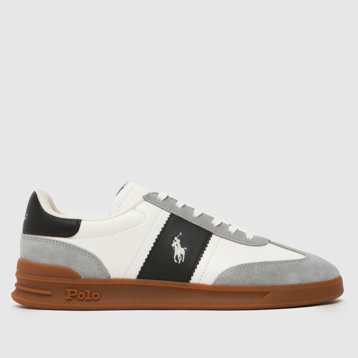 Polo Ralph Lauren – Heritage Aera – Vita, flerfärgade sneakers