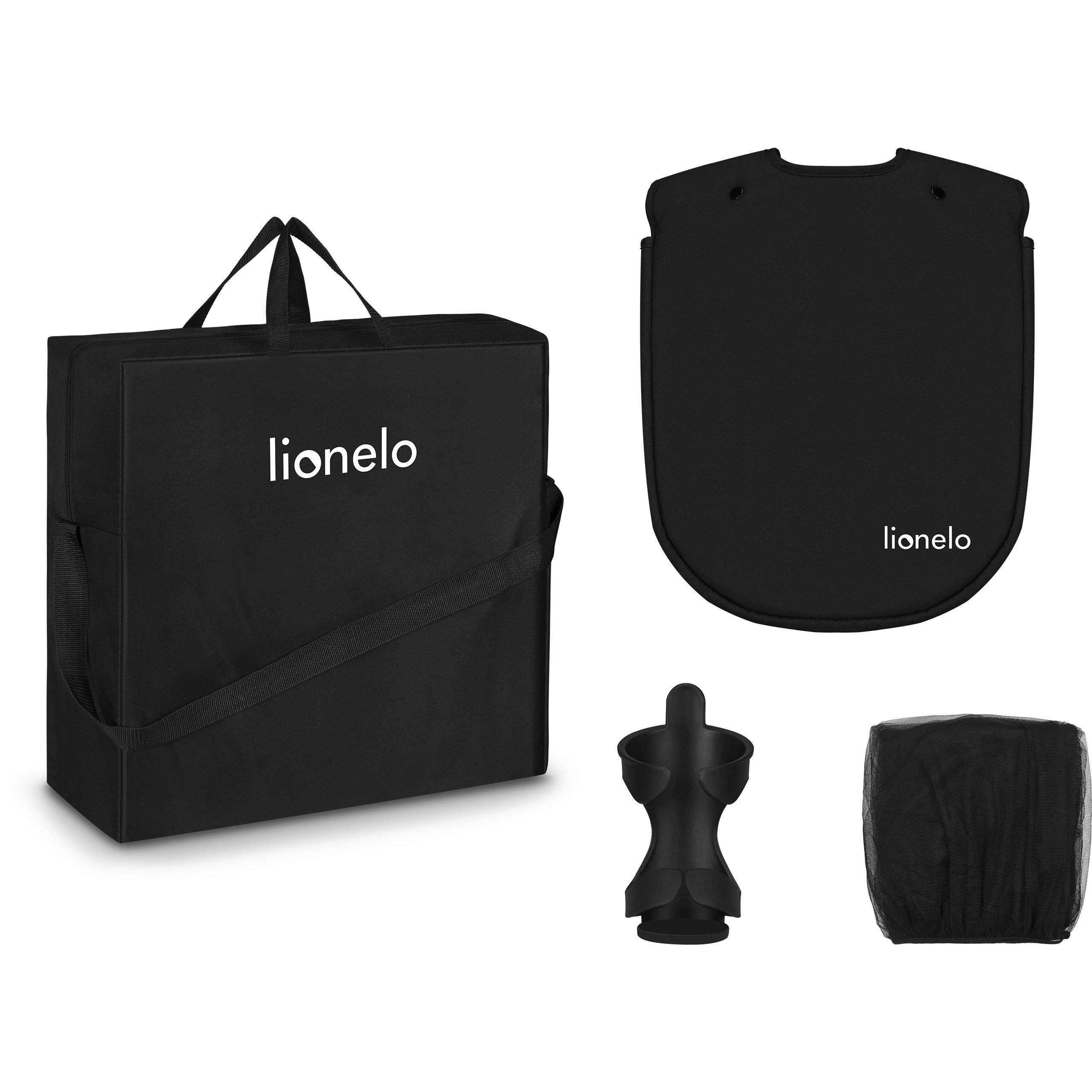 lionelo Kinder-Buggy Julie-ONE, Fußdecke,Getränkehalter,bis 22KG [Airline-Gepäck]