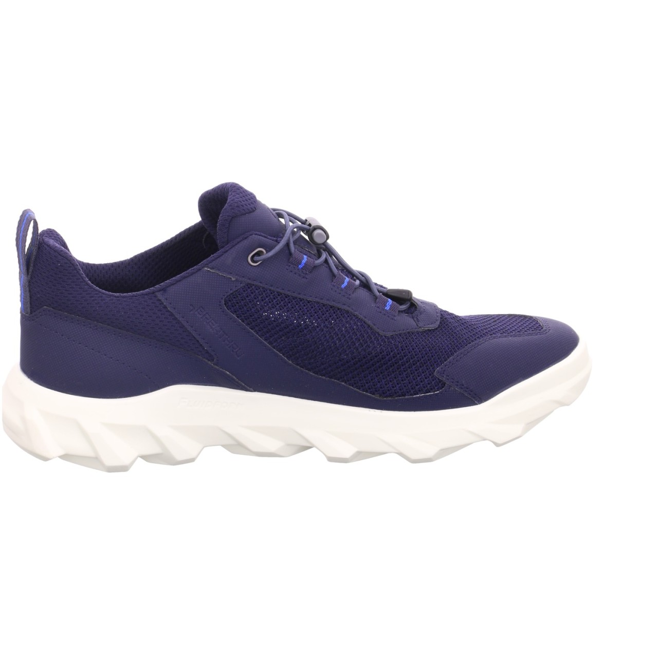 ECCO Freizeit Schnürer blau MX M Low