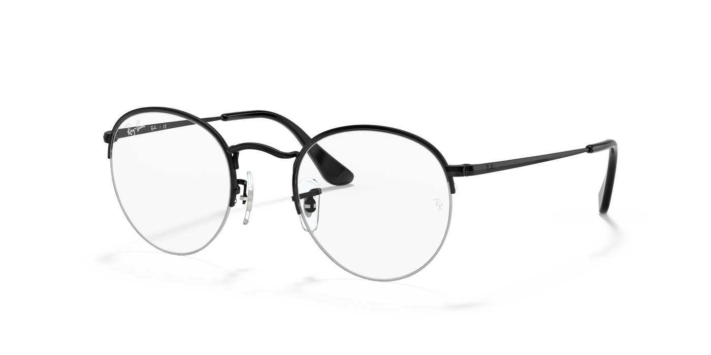 ROUND GAZE - Negru Opaco