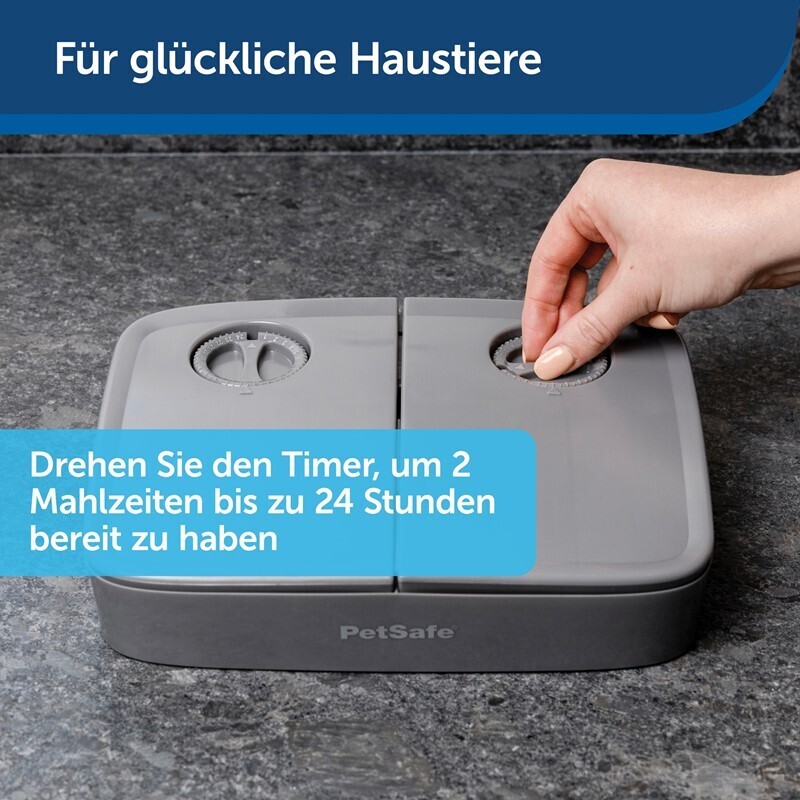 PetSafe Futterautomaten PetSafe Futterautomat für 2 Mahlzeiten