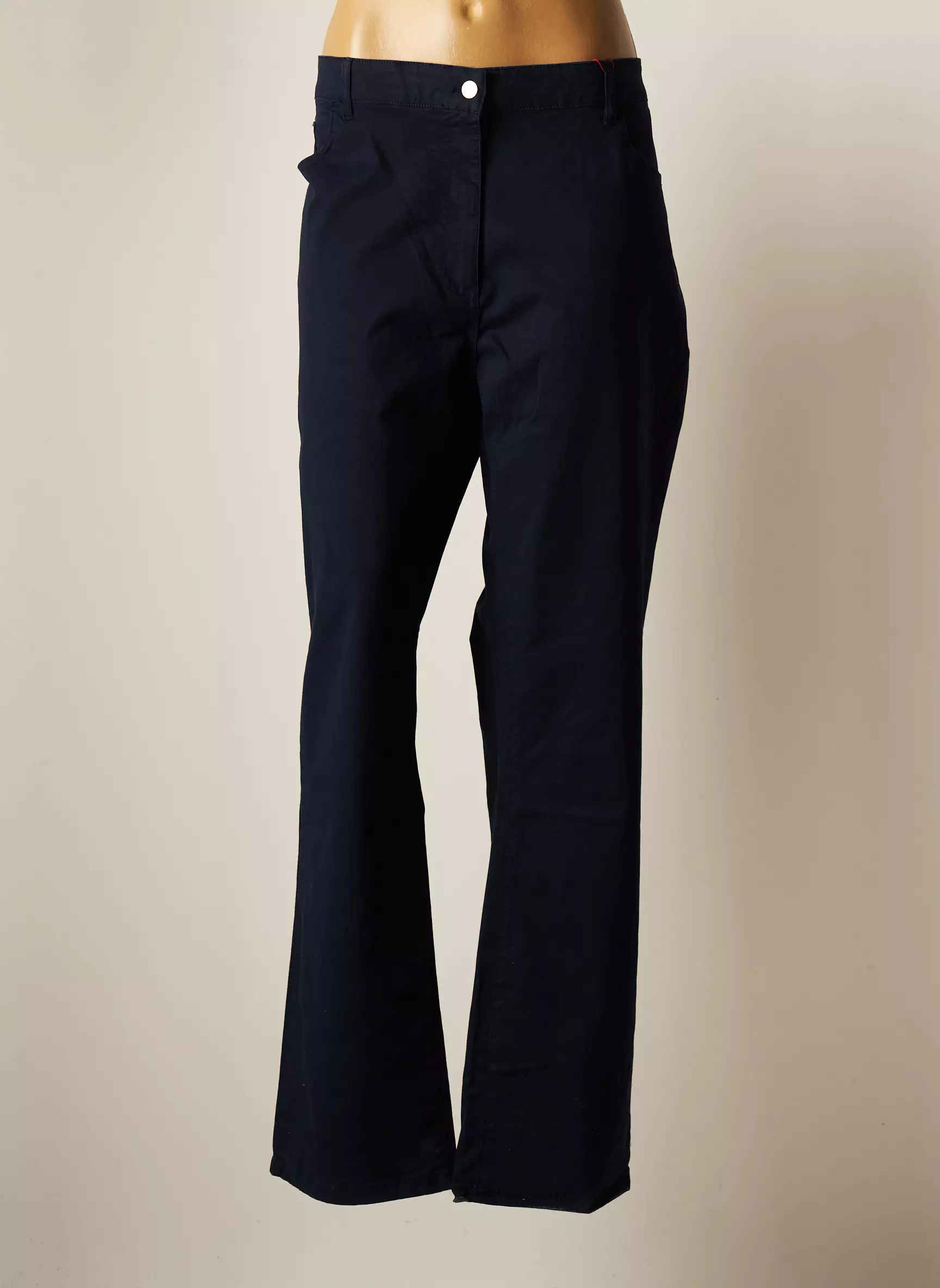 Scottage Pantalons Droits Femme couleur bleu