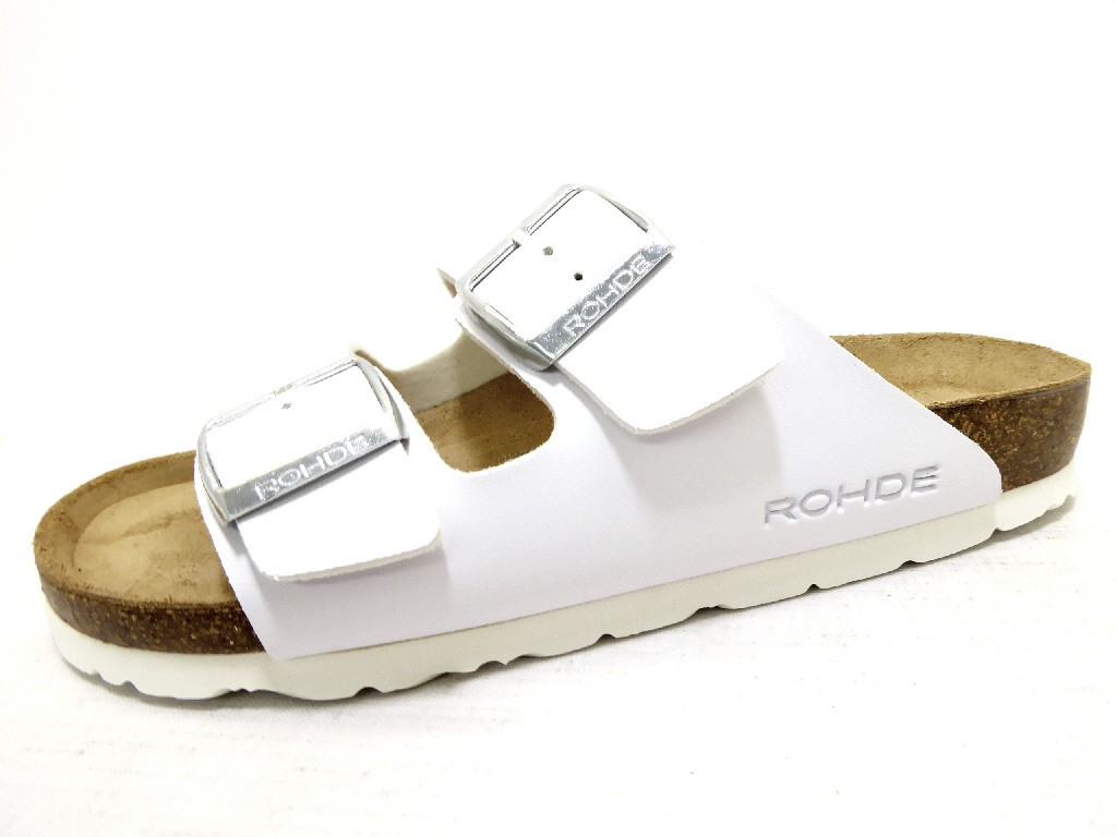 ROHDE Pantoletten weiss