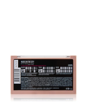 Maybelline Nudes In The City Lidschatten Palette-9.6 g