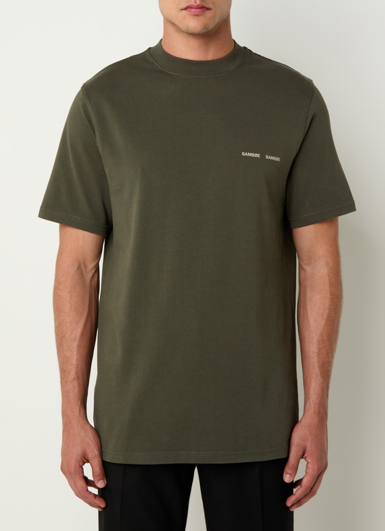 SAMSØE Norsbro organic cotton t-shirt z logo
