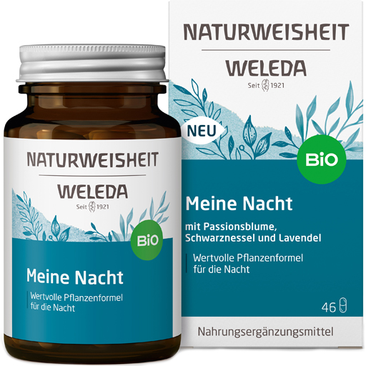 WELEDA Naturweisheit Meine Nacht Kapseln  46 St  Kapseln