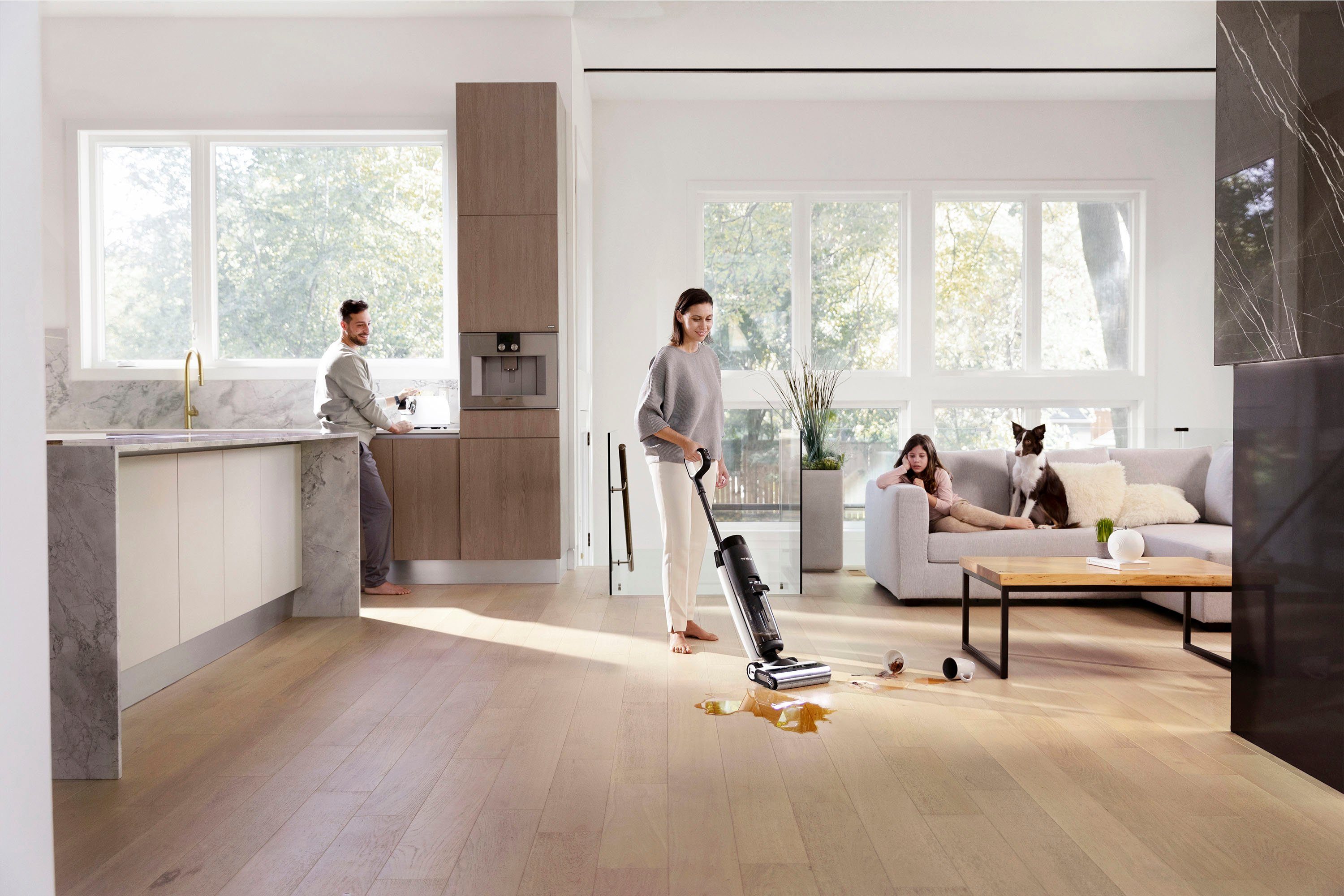 Tineco Nass-Trocken-Akkusauger Floor One S7 Premium, 230 W, beutellos