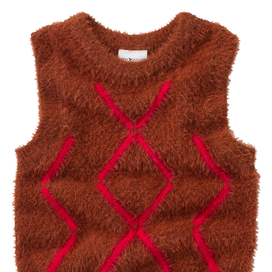 Mädchen Pullunder aus Featheryarn