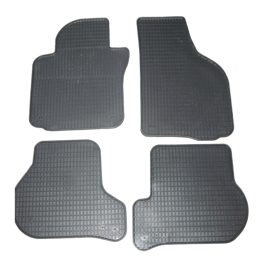 Schönek Passform Gummimatten Komplettset, Auto Fußmatten Ford Focus II, III und Ford Kuga I SUV, 4-teilig - ATU