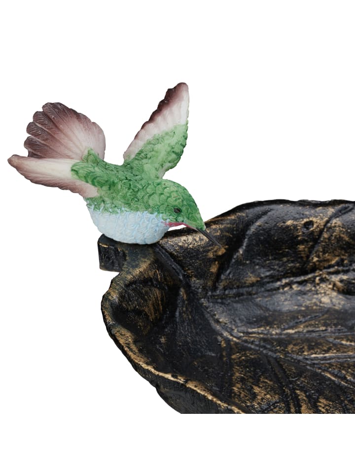 relaxdays Vogeltränke Erdspieß in Bronze günstig kaufen onesize