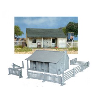 American Civil War: North American Farmhouse 1750-1900