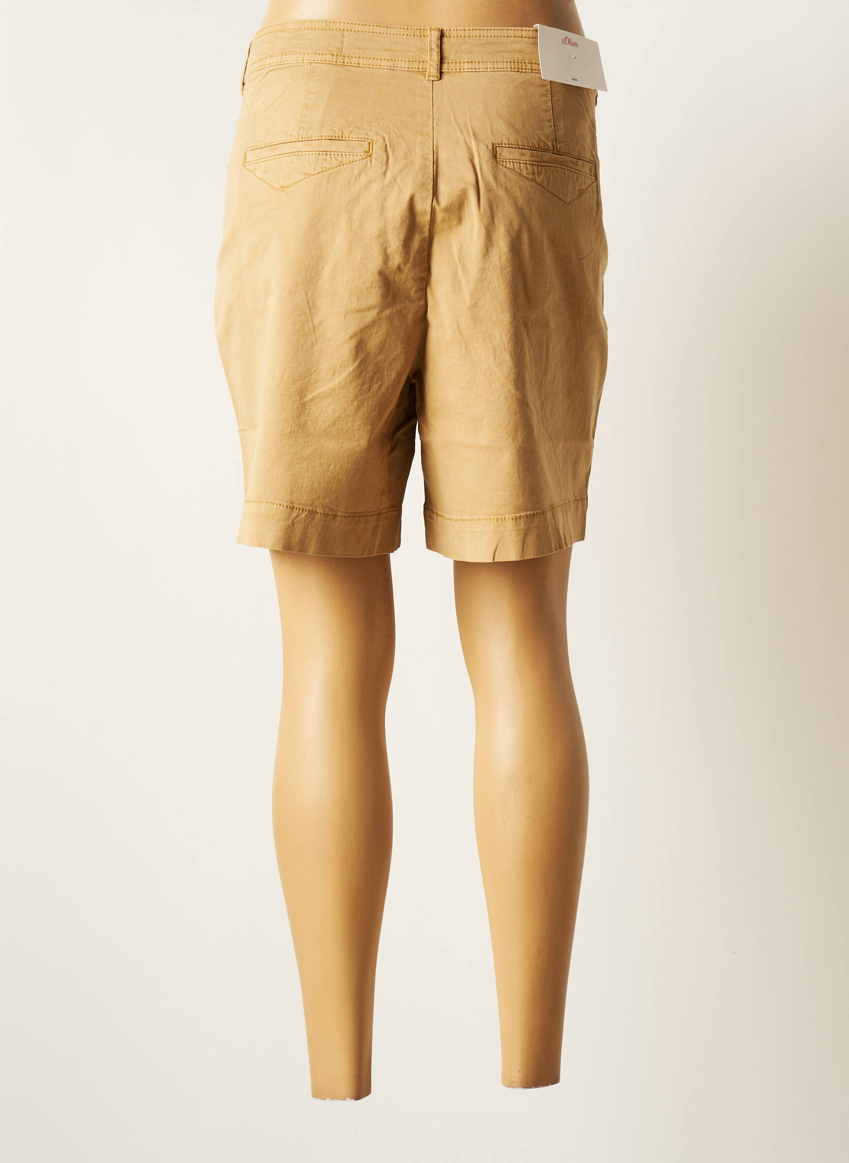 S Oliver Shorts 1 Femme couleur beige