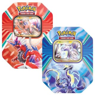 Pokémon - Paldea Legends Tin Display (Koraidon / Miraidon) (EN) (6)