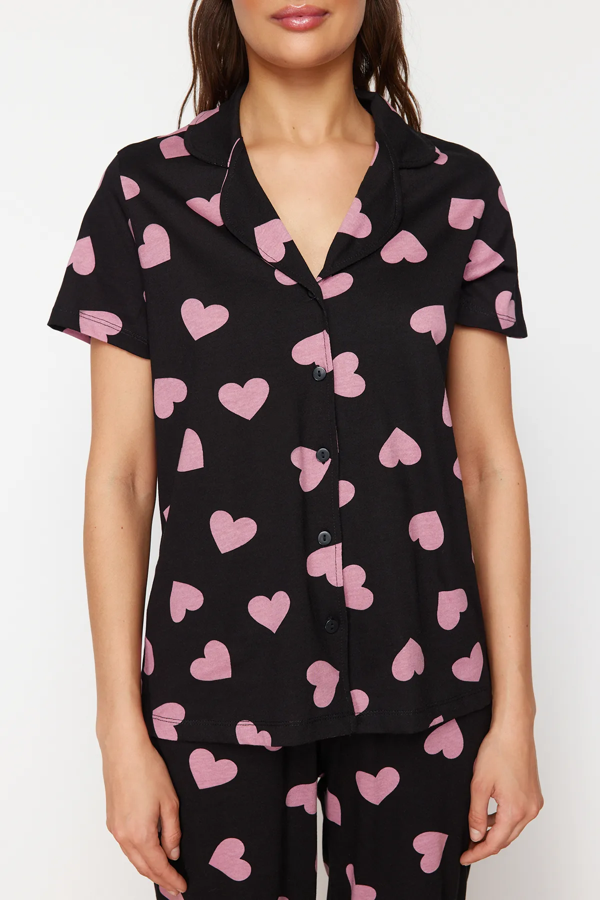 Trendyol Collection  Pyjama set - Schwarz - Herz