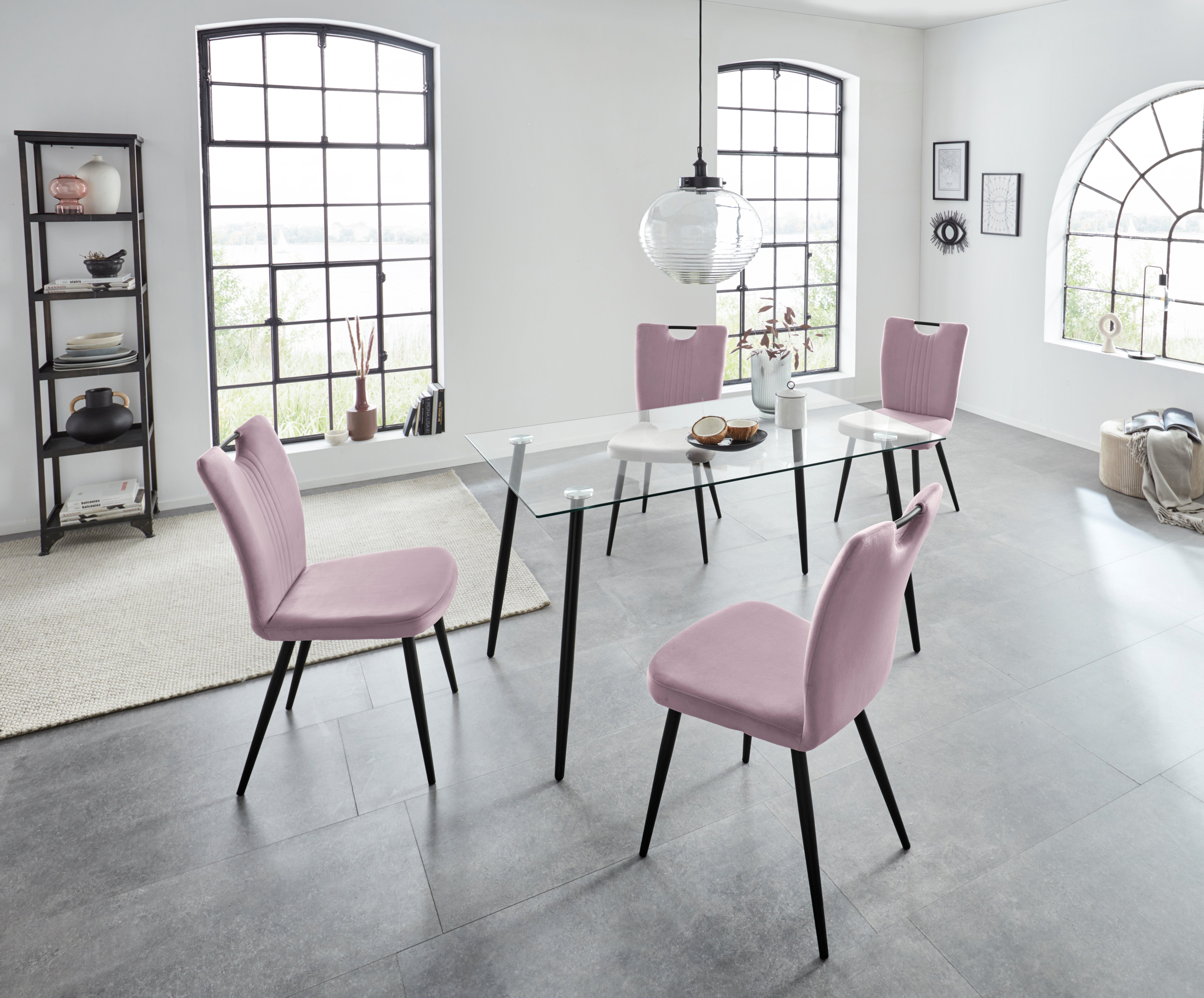 INOSIGN Glastisch Danny, Breite 140 cm
