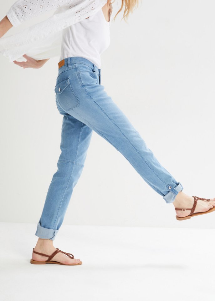 Turn-Up-Komfort-Stretch-Jeans