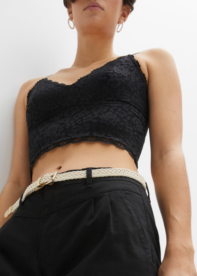 Shorts mit Gürtel