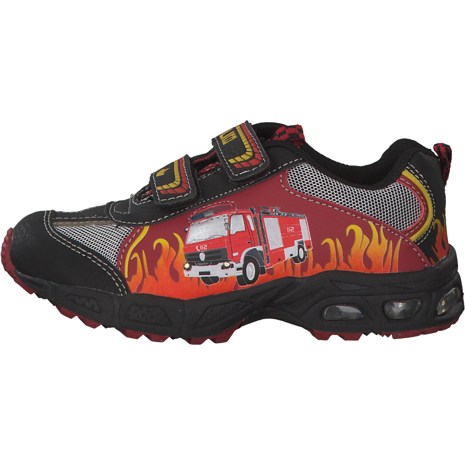 Geka Hot V Blinky, Sneakers Low, Kinder, Rot