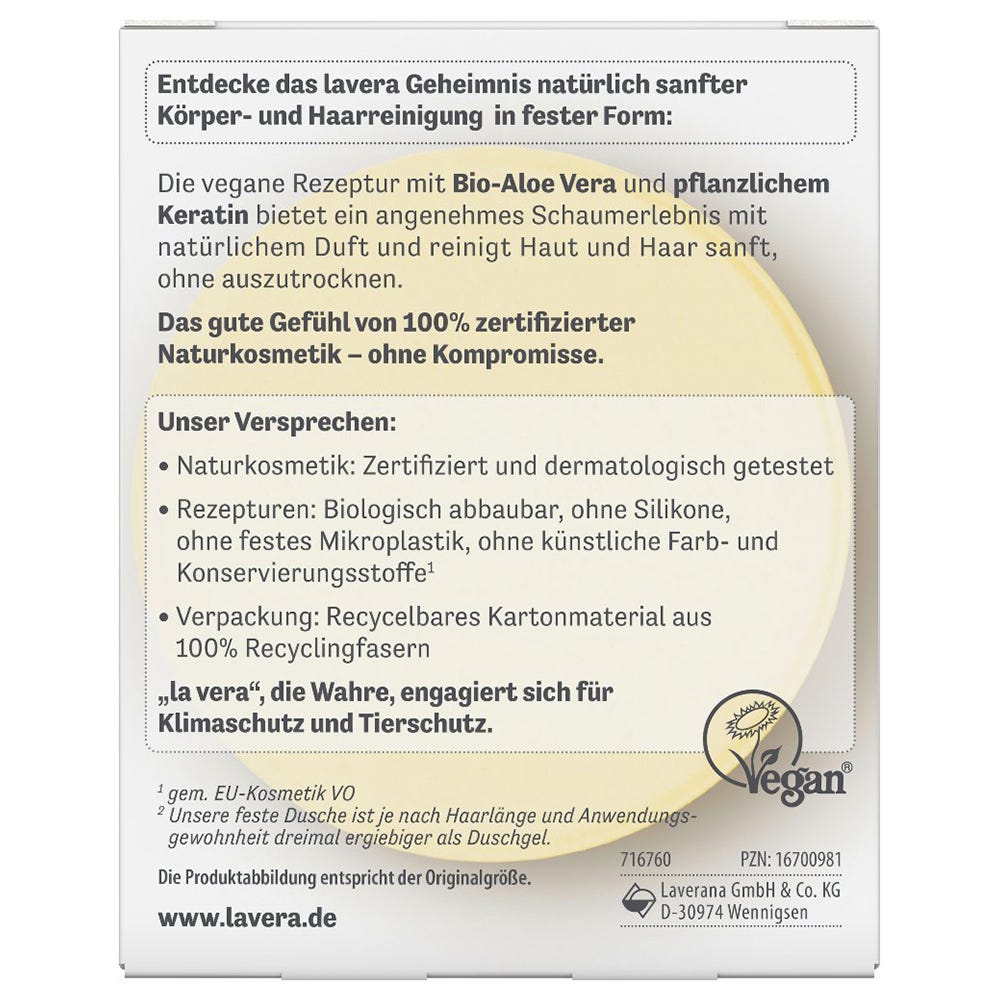 Lavera Feste Dusche 2in1 Hydro Peeling 50 g