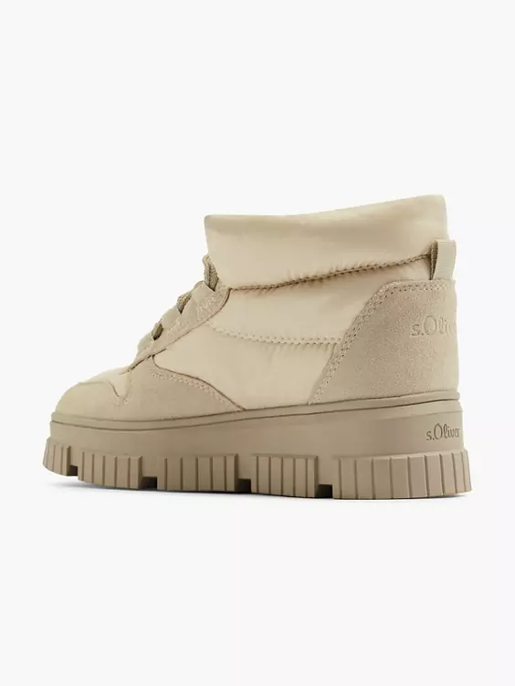 s.Oliver Leder Schnürboots