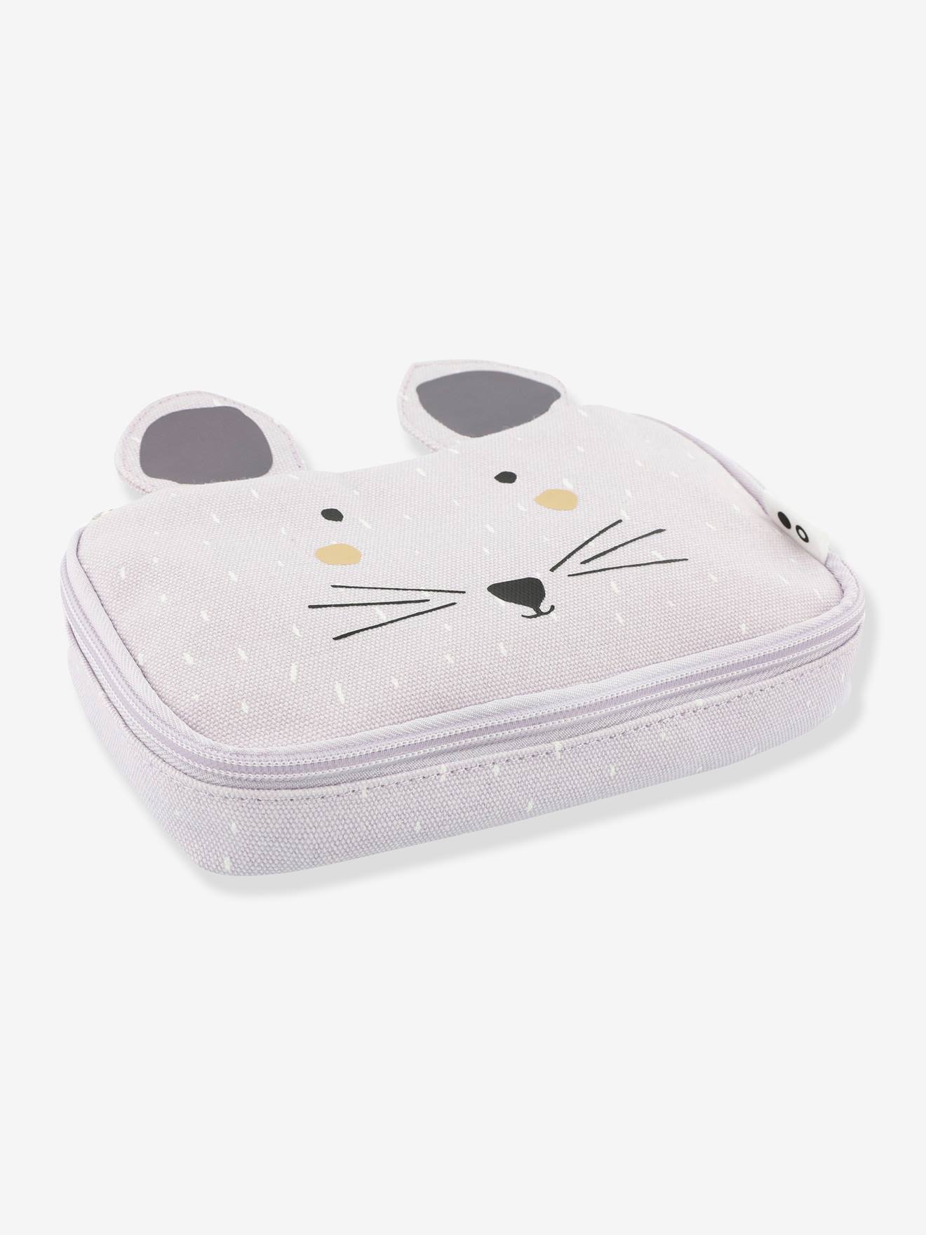 Trousse d'école rectangulaire animal Trixie mrs rabbit