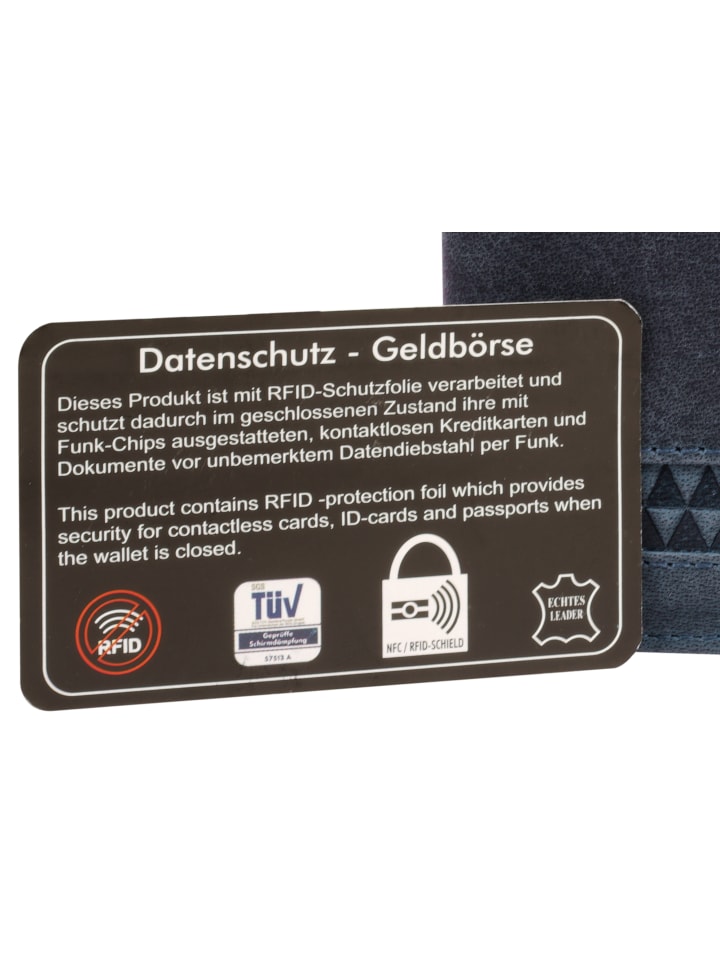 Bruno Banani Geldbörse in blau günstig kaufen onesize