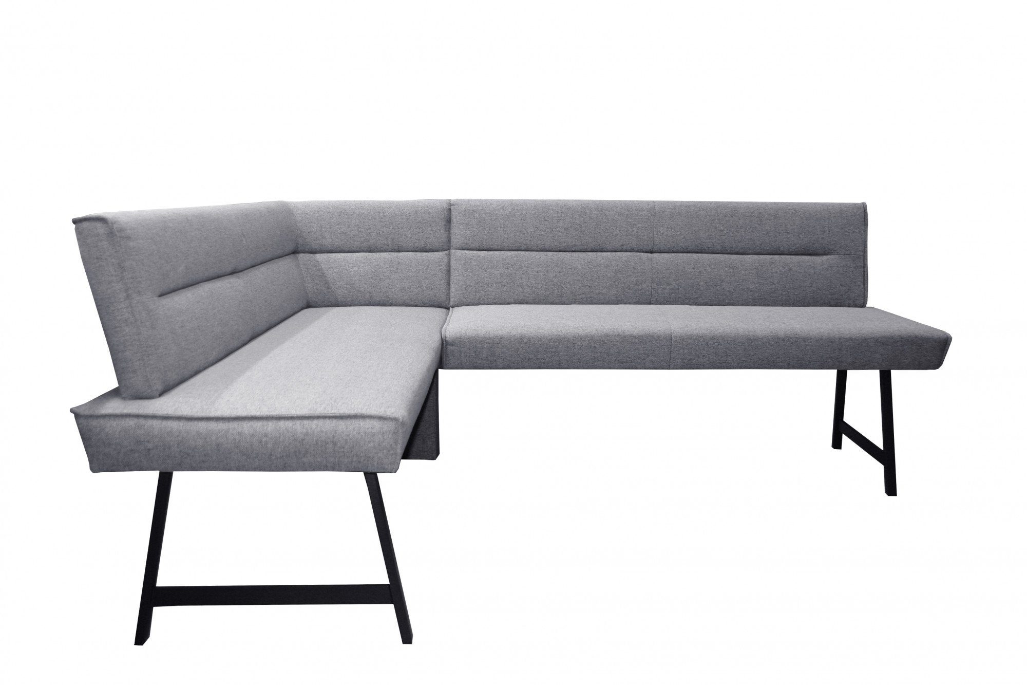 Home affaire Eckbankgruppe Sava, (Set, 4-tlg), Eckbank mit Wellenfederung im Sitz, Tisch Massiv Eiche