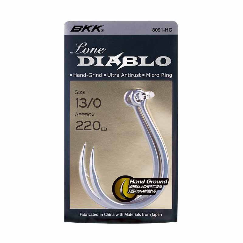 Hameçons Simple Leurre Exo BKK Diablo 8091-5X-HG