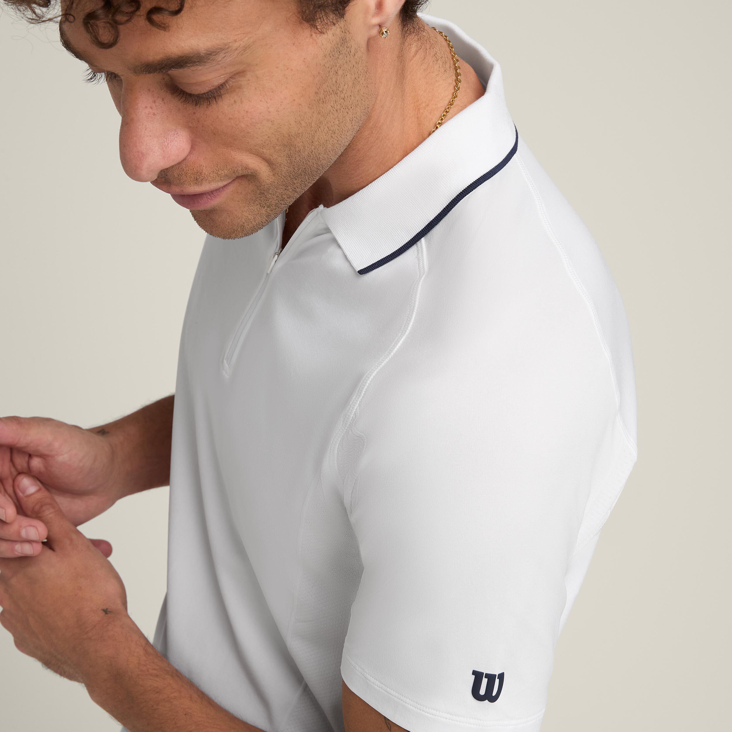 Players Seamless Team 2.0 Polo Herren - Weiß