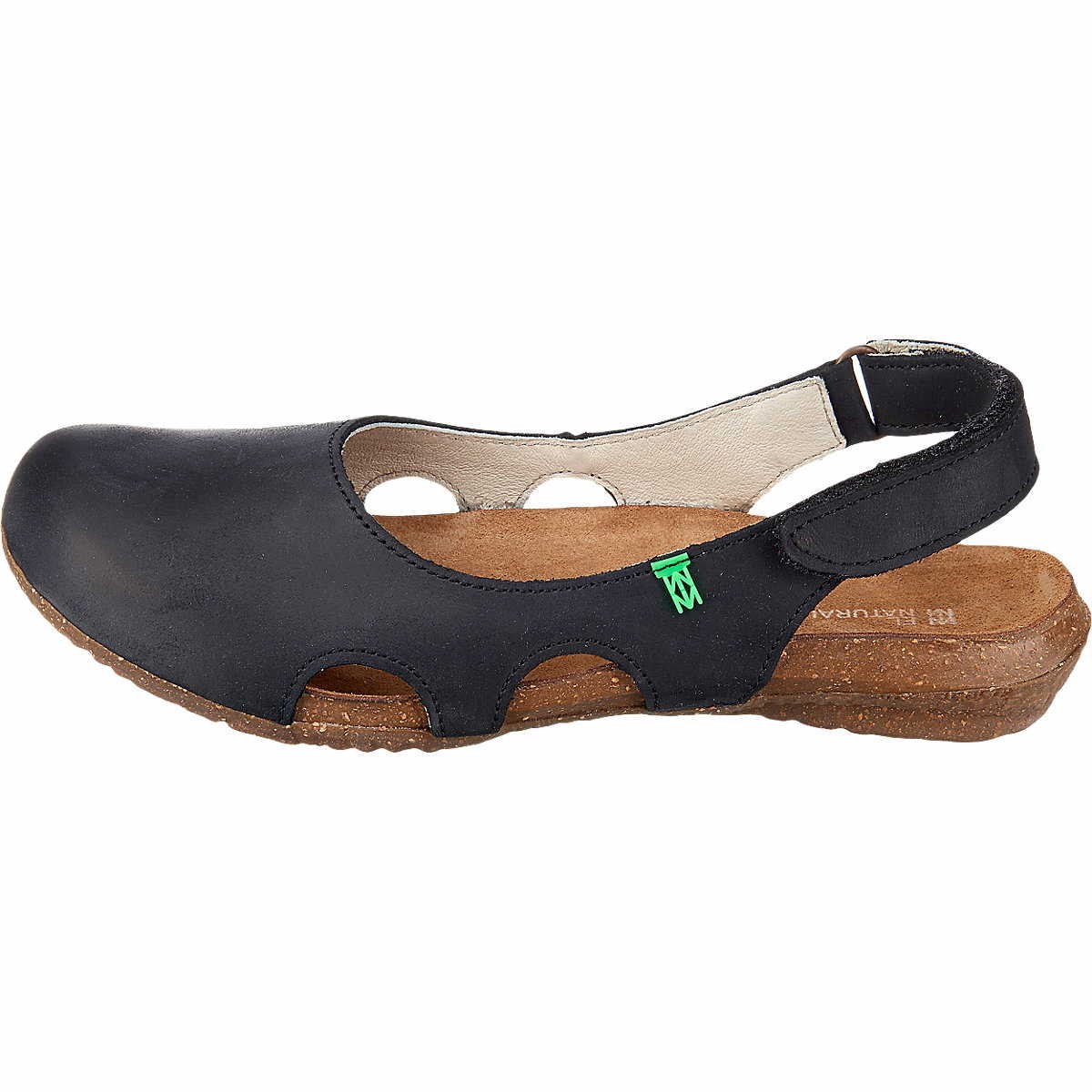EL NATURALISTA Klassische Sandalen schwarz Wakataua