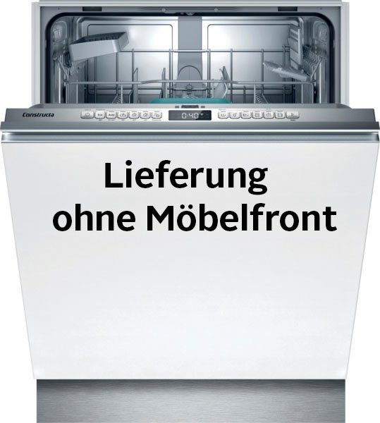 Constructa vollintegrierbarer Geschirrspüler, CG6VX00ETE, 12 Maßgedecke