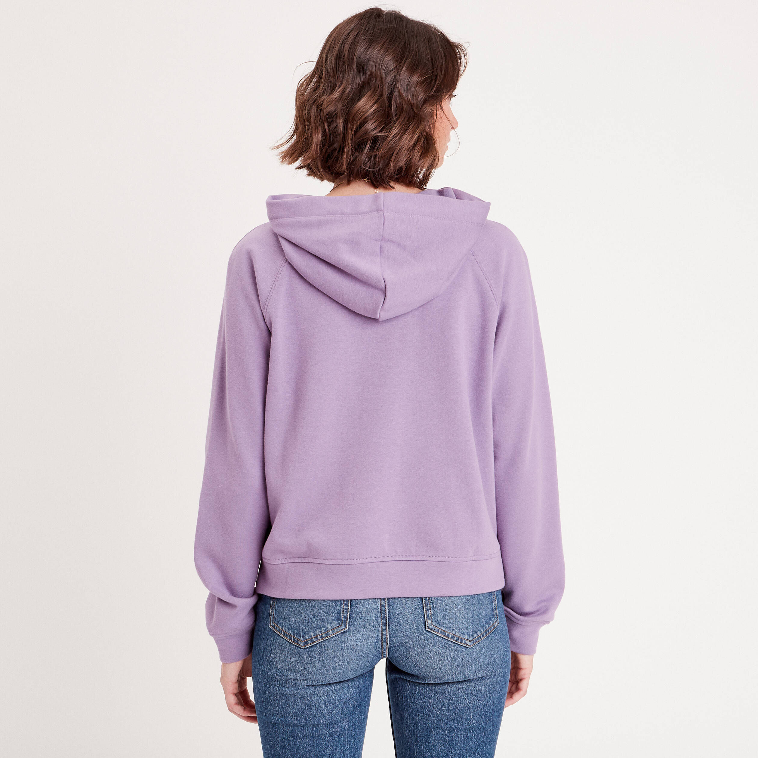 Sweat à capuche violet clair femme | Cache Cache