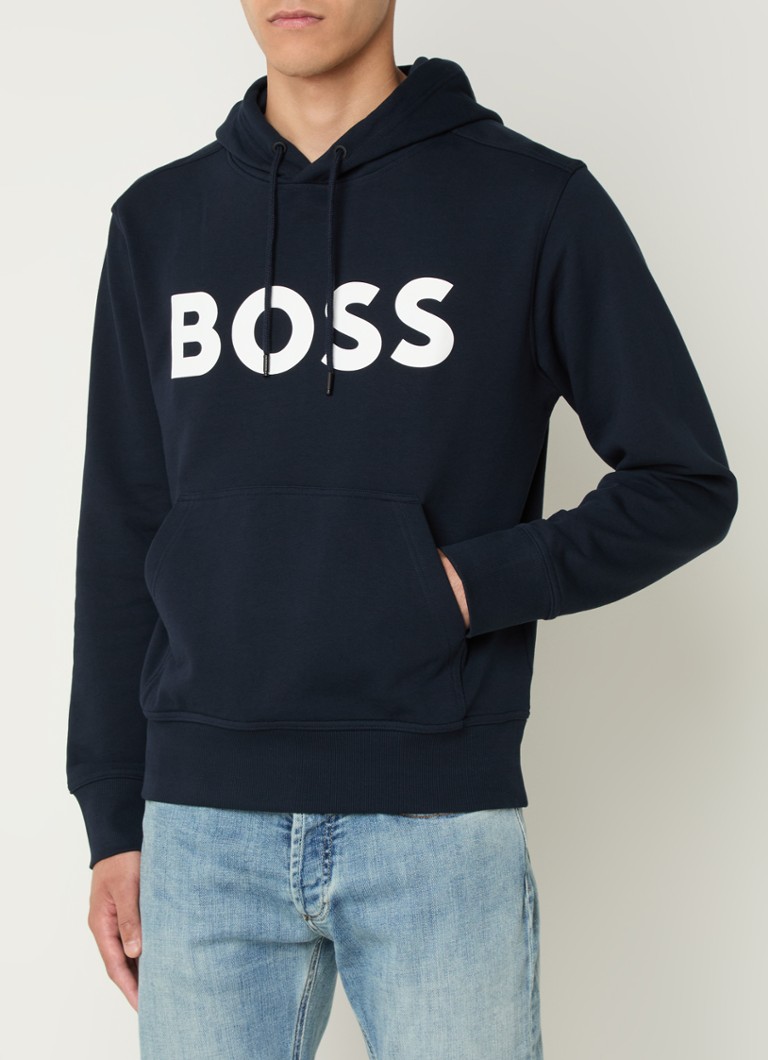 HUGO BOSS Webasic hoodie with logo print