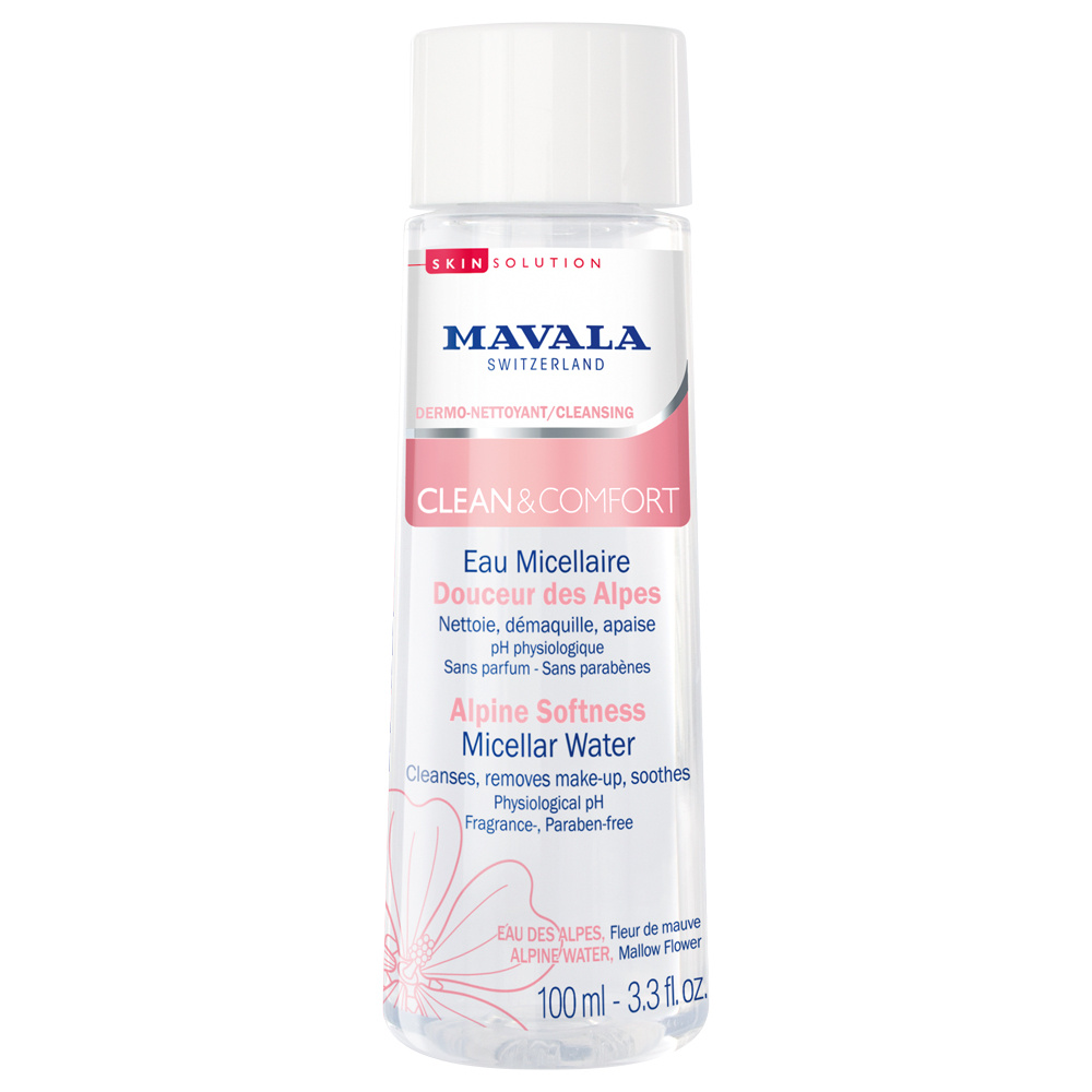 Mavala CLEAN & COMFORT Eau Micellaire, format voyage