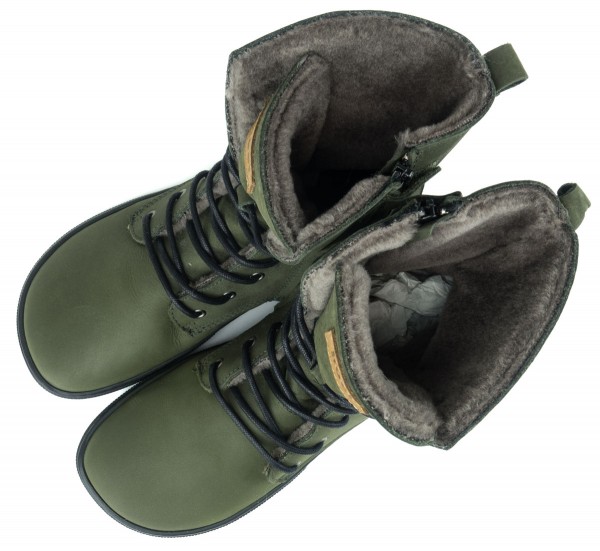 Koel bare |mid ~ Faro Schnürstiefel Winter ~ Khaki