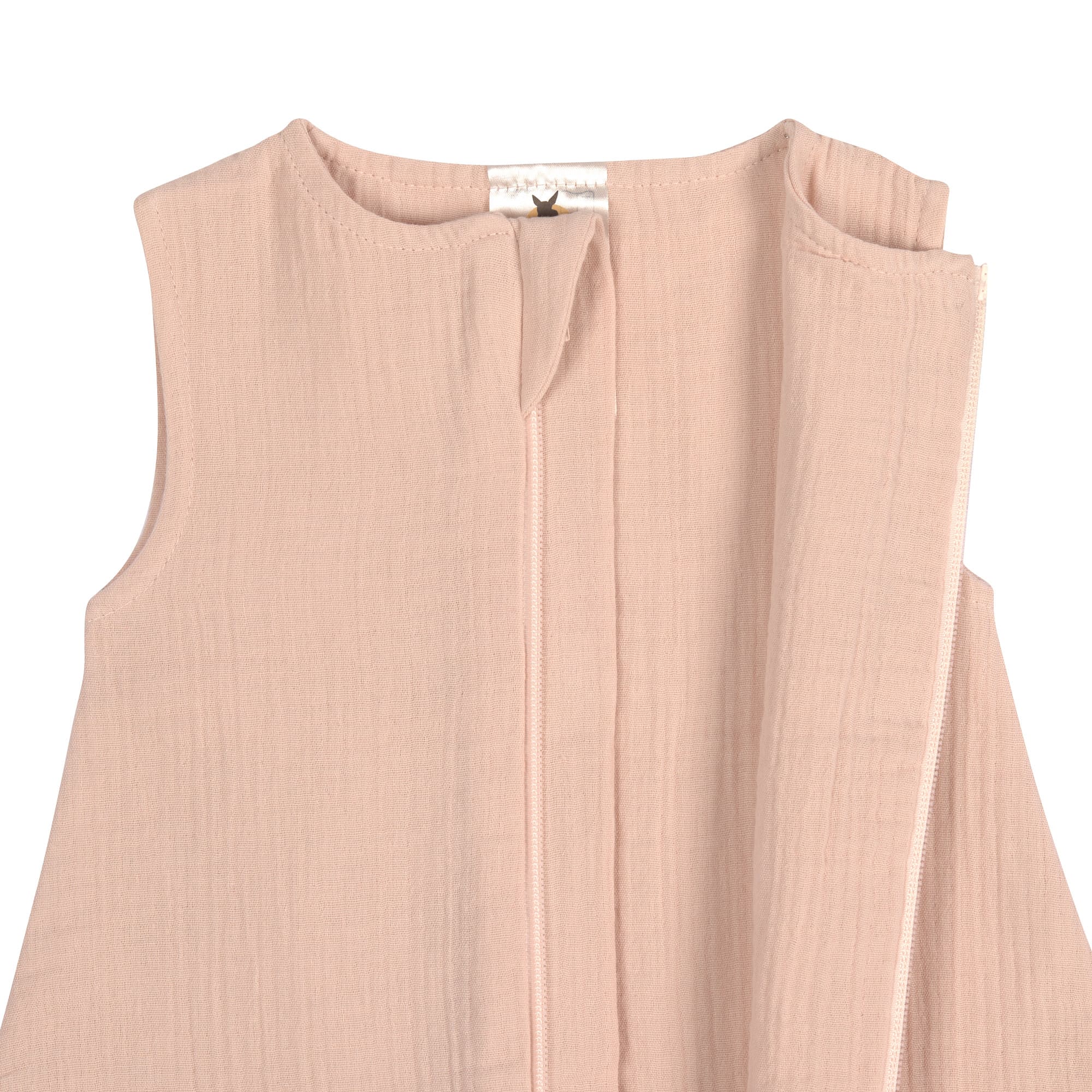 Musselin Schlafsack (Sommer, Tog 1) - Bio Baumwolle, Rosa