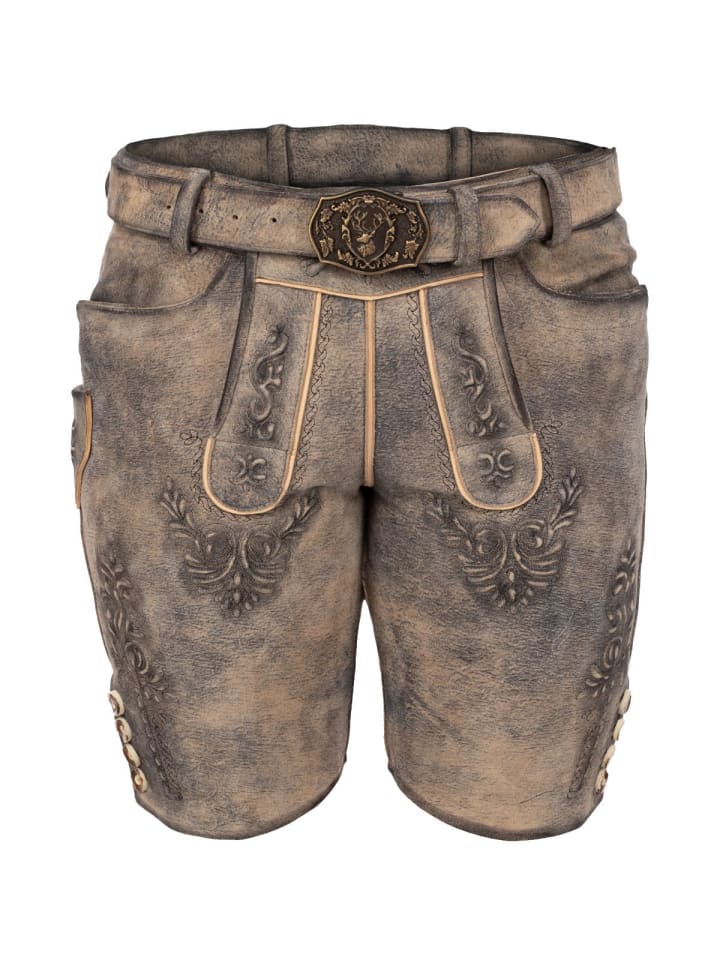 MADDOX Lederhose WERNHART in beige günstig kaufen