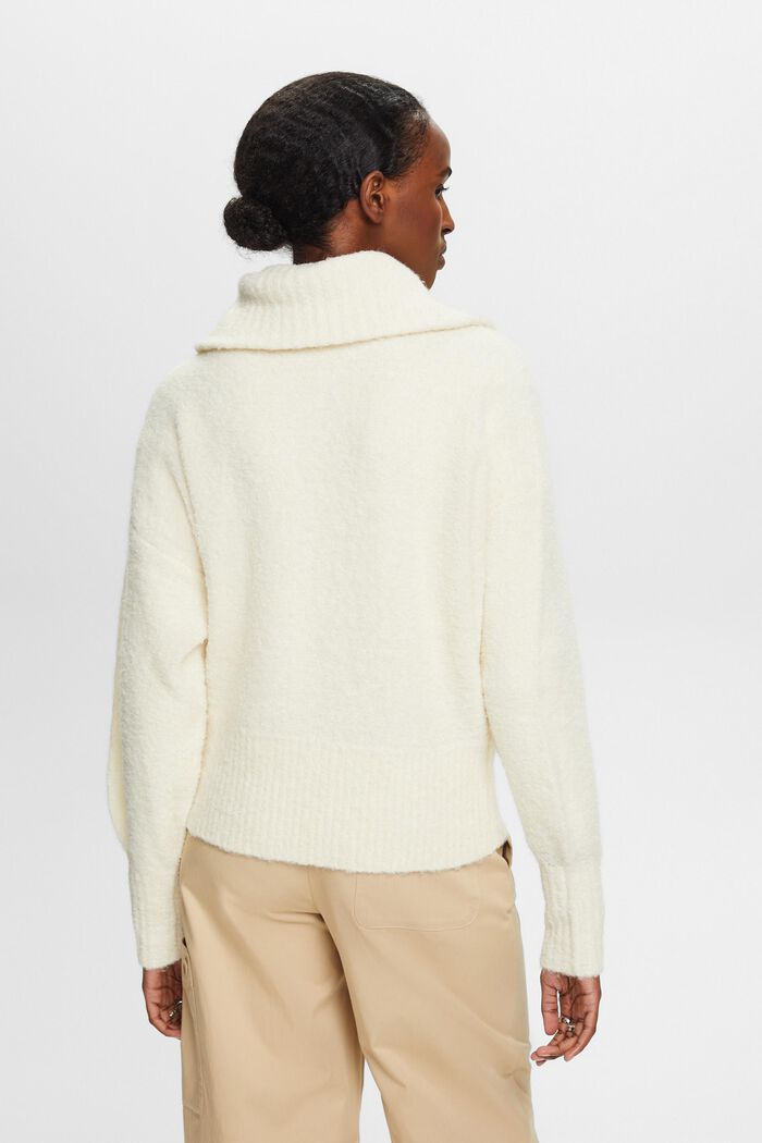 Kuscheliger Cardigan mit Reißverschluss
