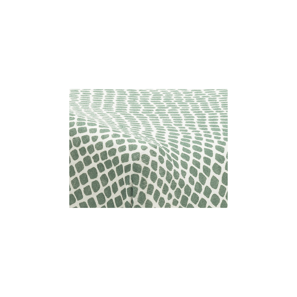 Bezug für Wickelauflage Jersey, 50 x 70 cm, Snake ash green