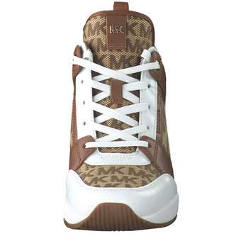 Michael Kors Georgie Trainer Sneaker in beige