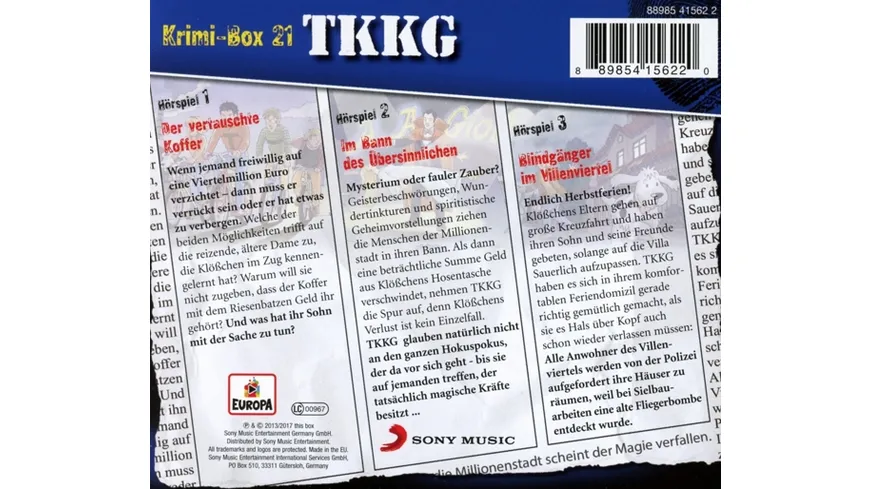 Krimi-Box 21 (Folgen 181,182,183)