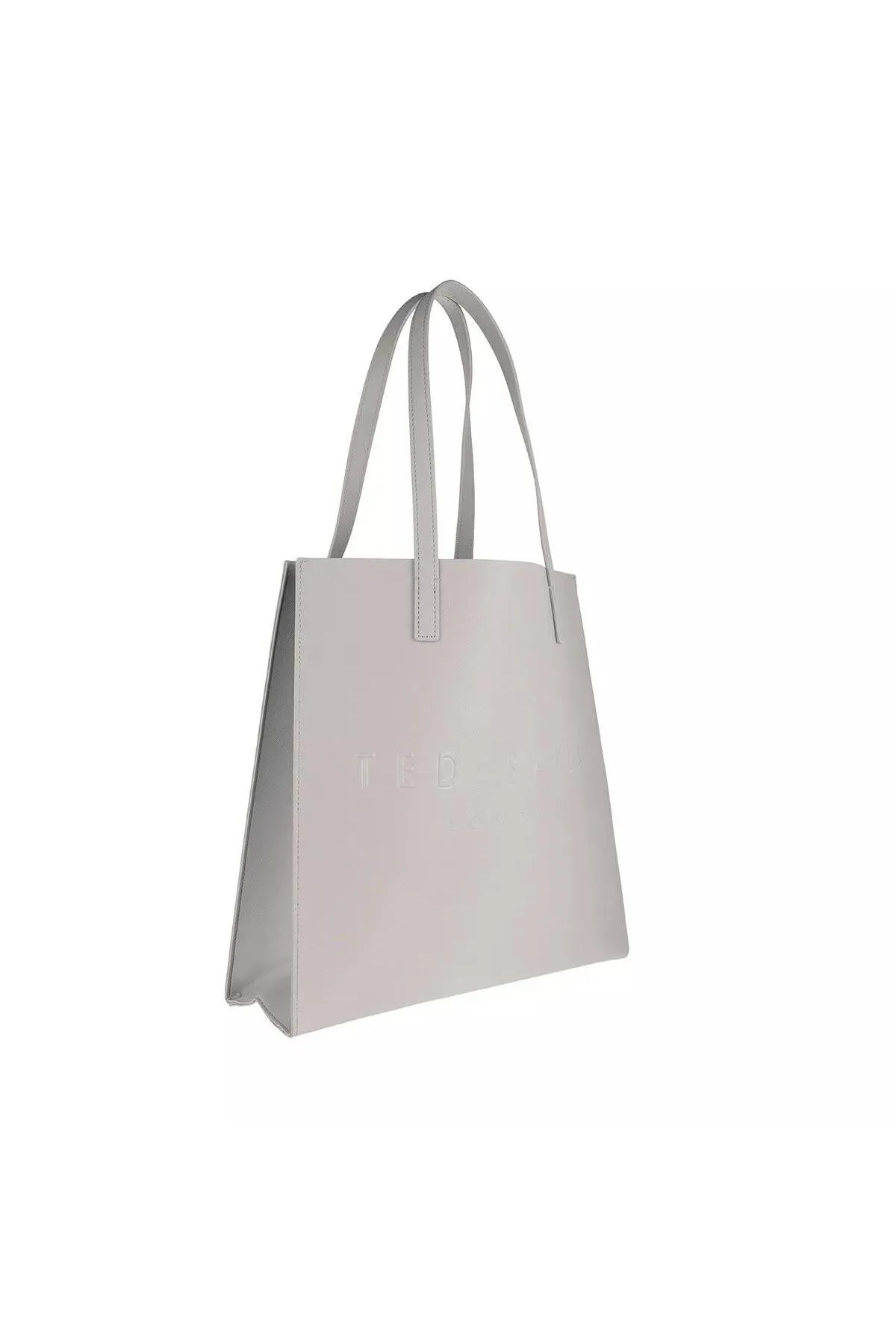 Ted Baker  Soocon Crosshatch Große Icon Tasche hellgrau