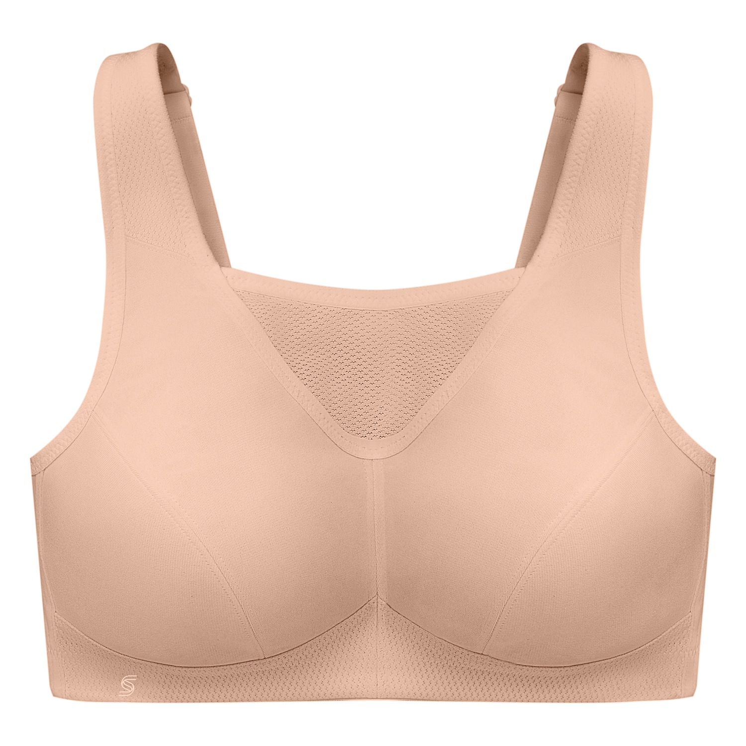 Sport-Bustier mit bestem Halt - Kaffee