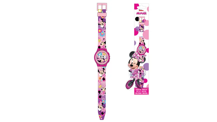 Digitaluhr Minnie