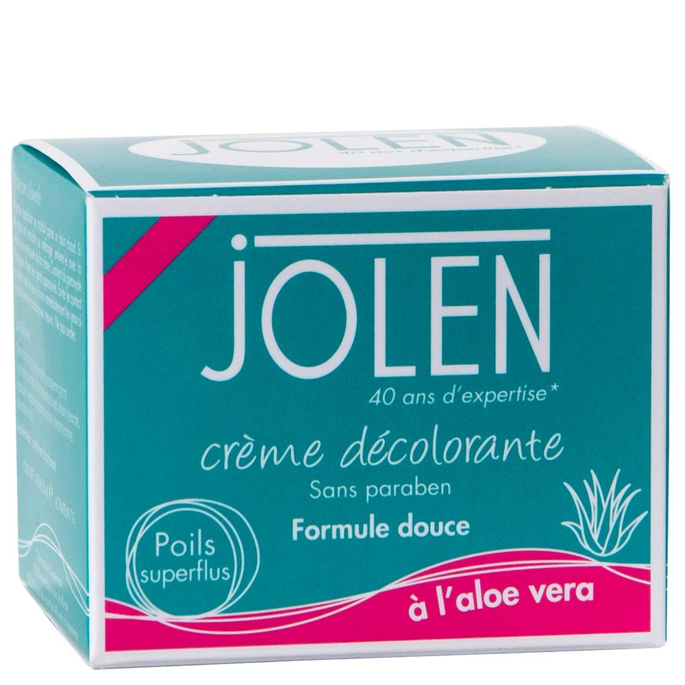jolen crème décolorante à l'Aloe Vera 30ml crème décolorante à l'Aloe Vera