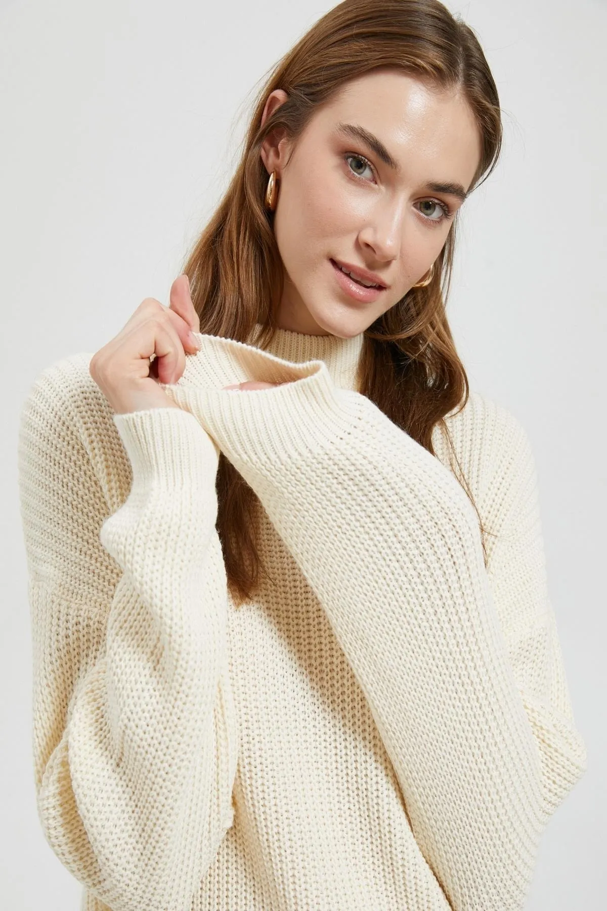 Koton  Ecru-Pullover für Damen