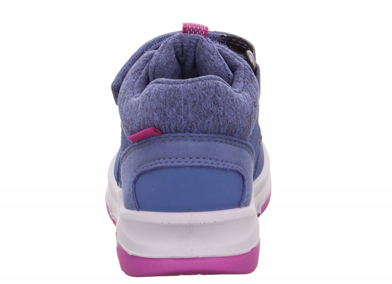 COOPER - Blau/Pink Sneaker low mit Klettverschluss